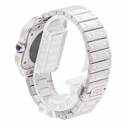 Cartier Santos Medium Size WSSA0029 White Dial Watch